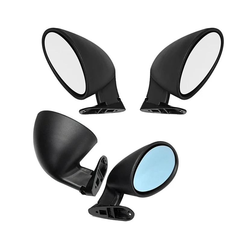 Car Modification Retro Rearview Mirror F1 Door Wing Side Mirror 2Pcs California Mirror