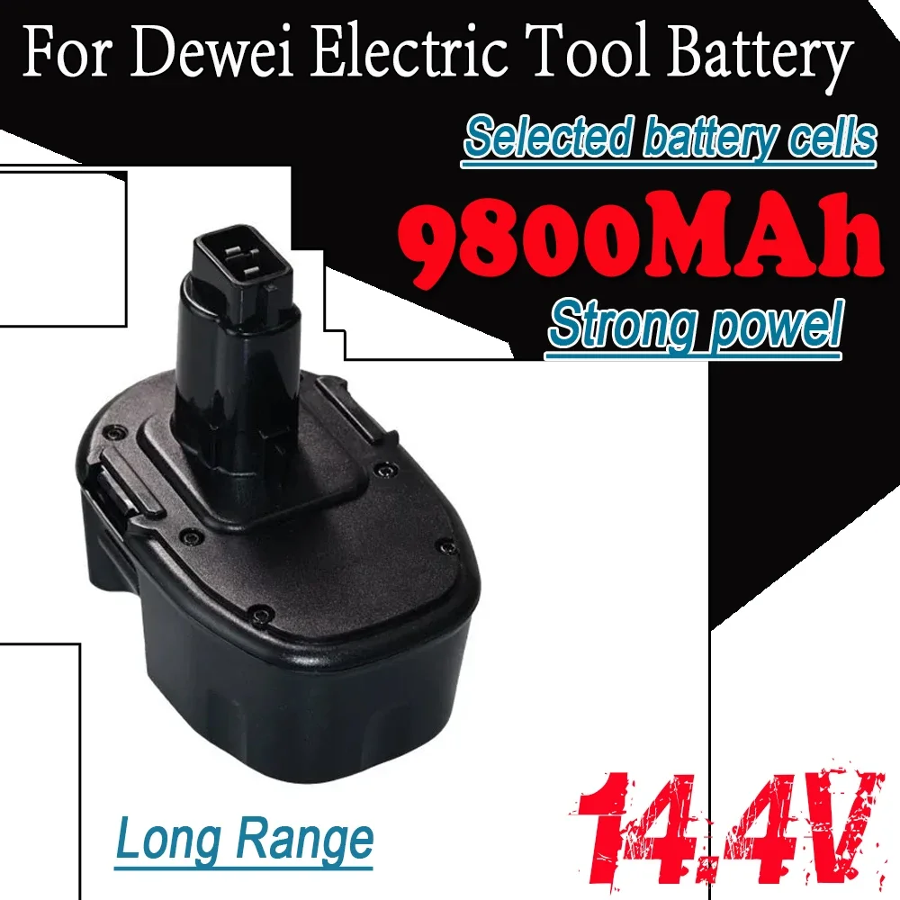 

9800mAh 14.4V Ni-MH Battery For Dewalt DW9091 DW9094 DC9091 DE9091 DE9092 DC613ka DC614ka DC615ka DC612ka 5.0 1 Review