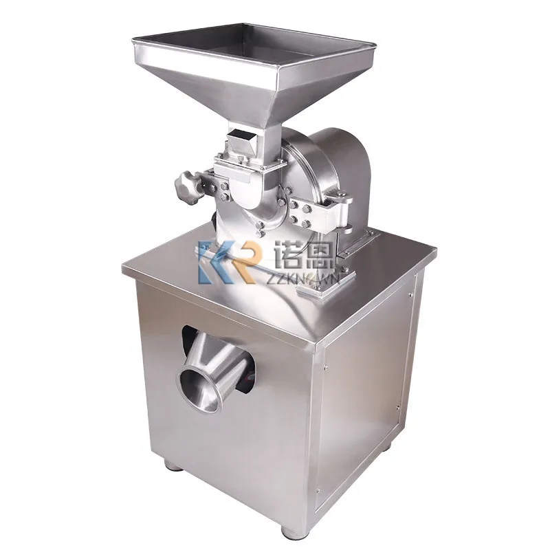 Stainless Steel Shrimp Shell Crusher Machine Masala Spices Hammer Miller Multifunctional Corn and Chilli Grain Grinder