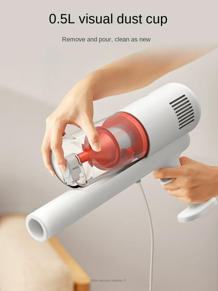 XIAOMI MIJIA hand-held wired vacuum cleaner 2 Household small large suction strong vacuum cleaner пылесос для дома 습식청소기 산업용