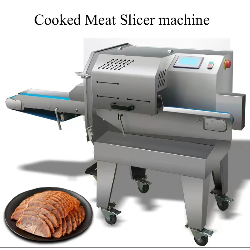 

Fresh Meat Slicer Cooked Meat Slicing Machine Beef Steak Slice Cutting Machine Meet Cutter Machine