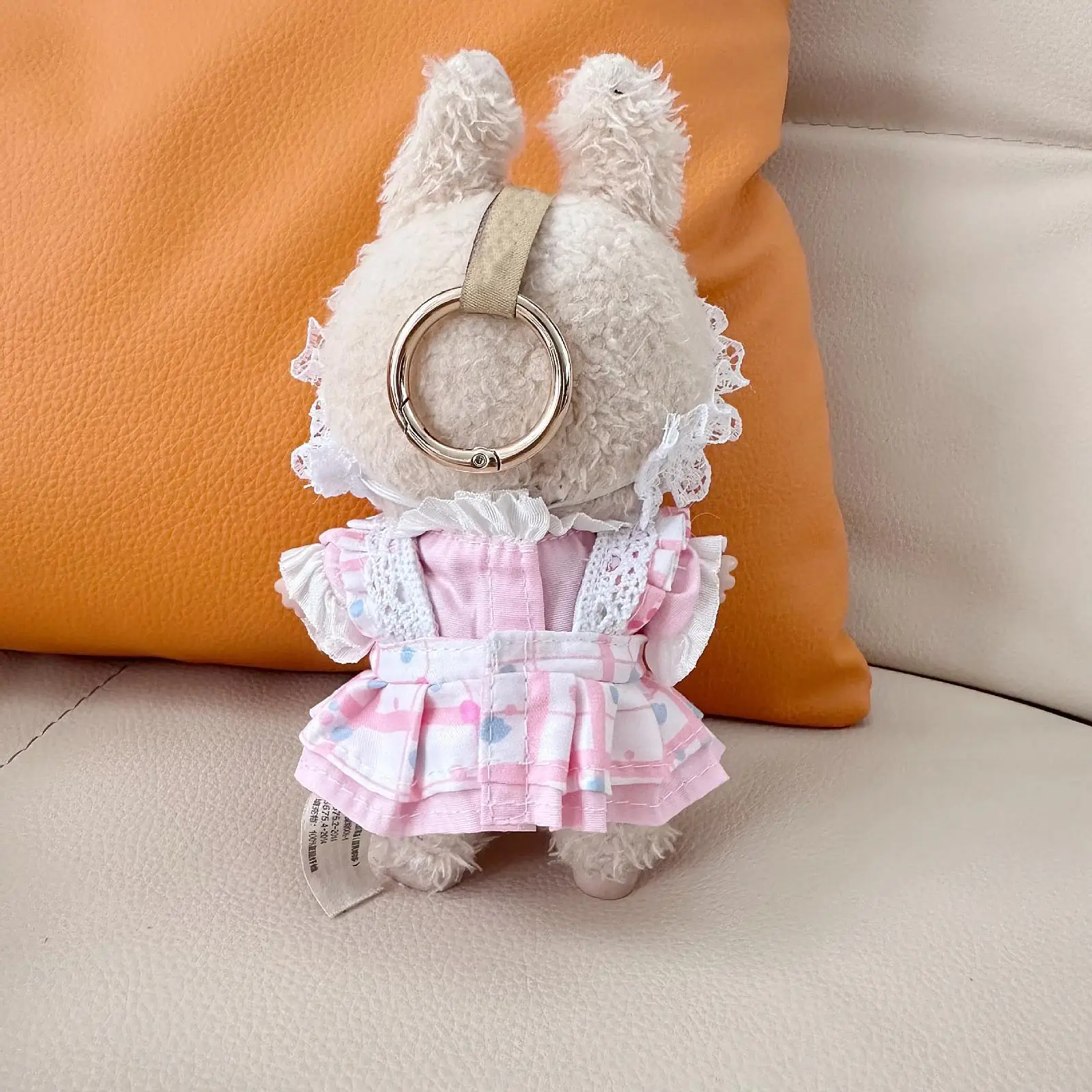 Fashion Doll Dress Suit, 17cm Mini Doll Clothes with Headdress Doll Outfit Accessory,