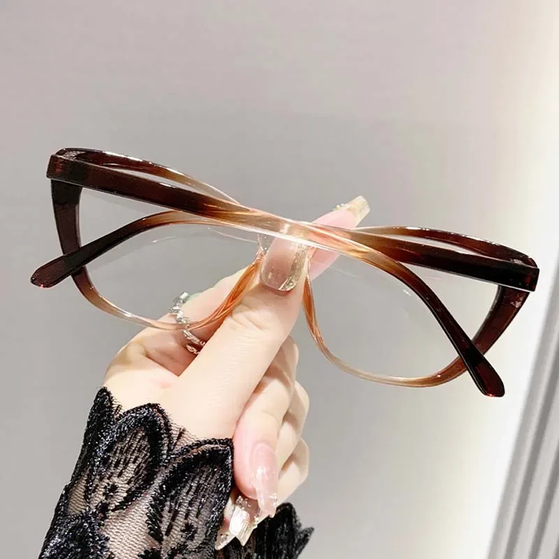 Ultralight Reading Glasses for Women Cat Eye Presbyopia Eyewear Fashion Far Sight Eyeglasses Diopter 0 To +4.0