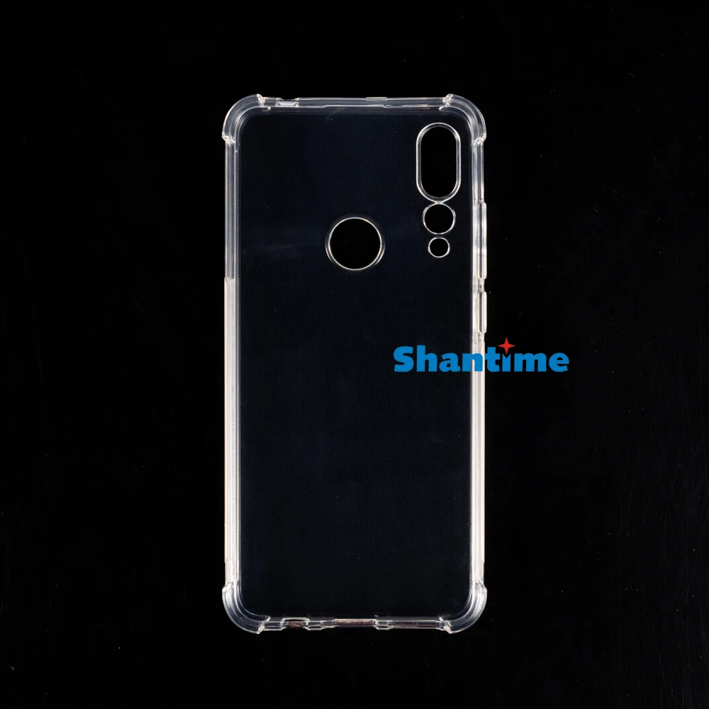 Designed for Lenovo Z5S Case Crystal Clear, Non-Yellowing Military-Grade Drop Protection Slim Shockproof Cover