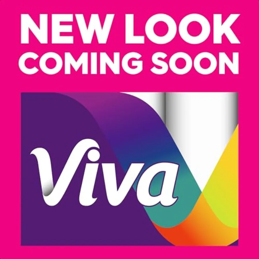 مناشف ورقية من القماش المميز من فيفا، 3 لفات مزدوجة، 86 ورقة لكل لفة #2