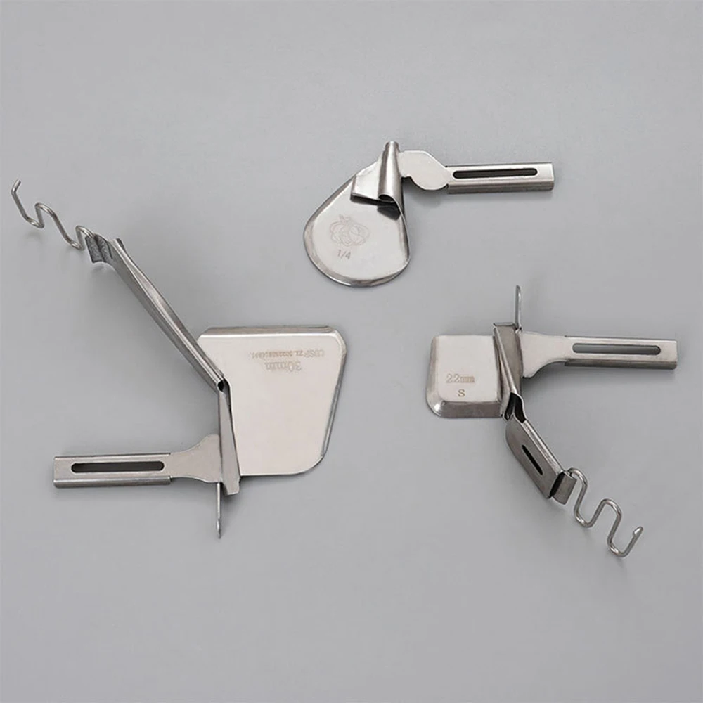Multi Shape Metal Magnetic Seam Guide Set Heavy Duty Sewing Attachments For Clothes Sewing