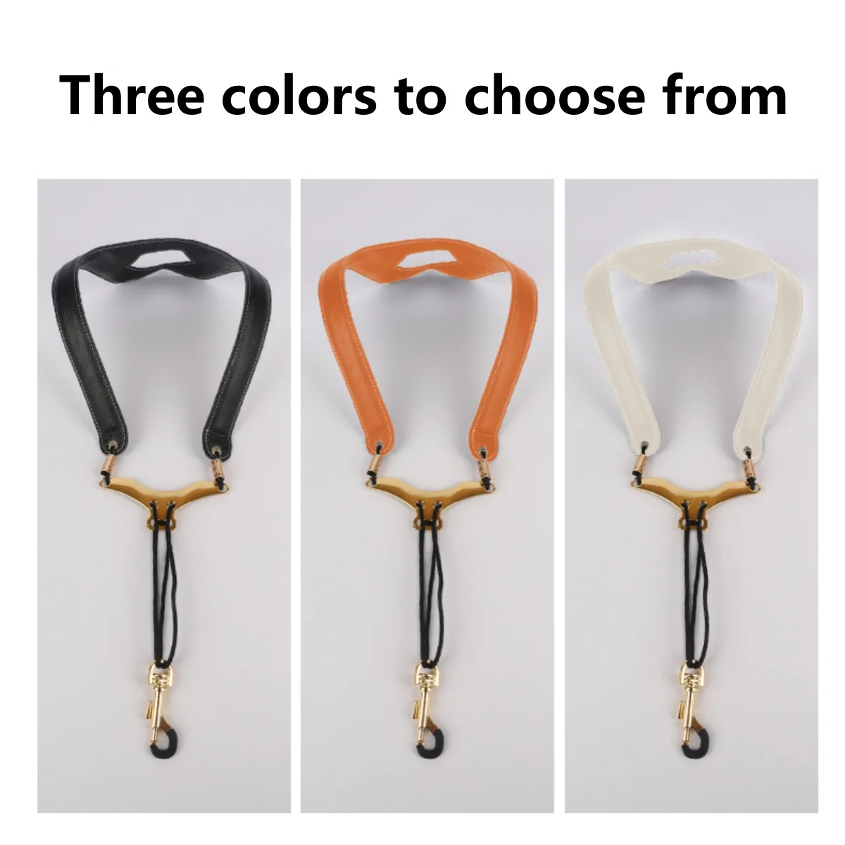 Miwayer Breathable Leather Saxophone Shoulder Harness: Contoured Design for All-Day Comfort & Neck Strain Relief