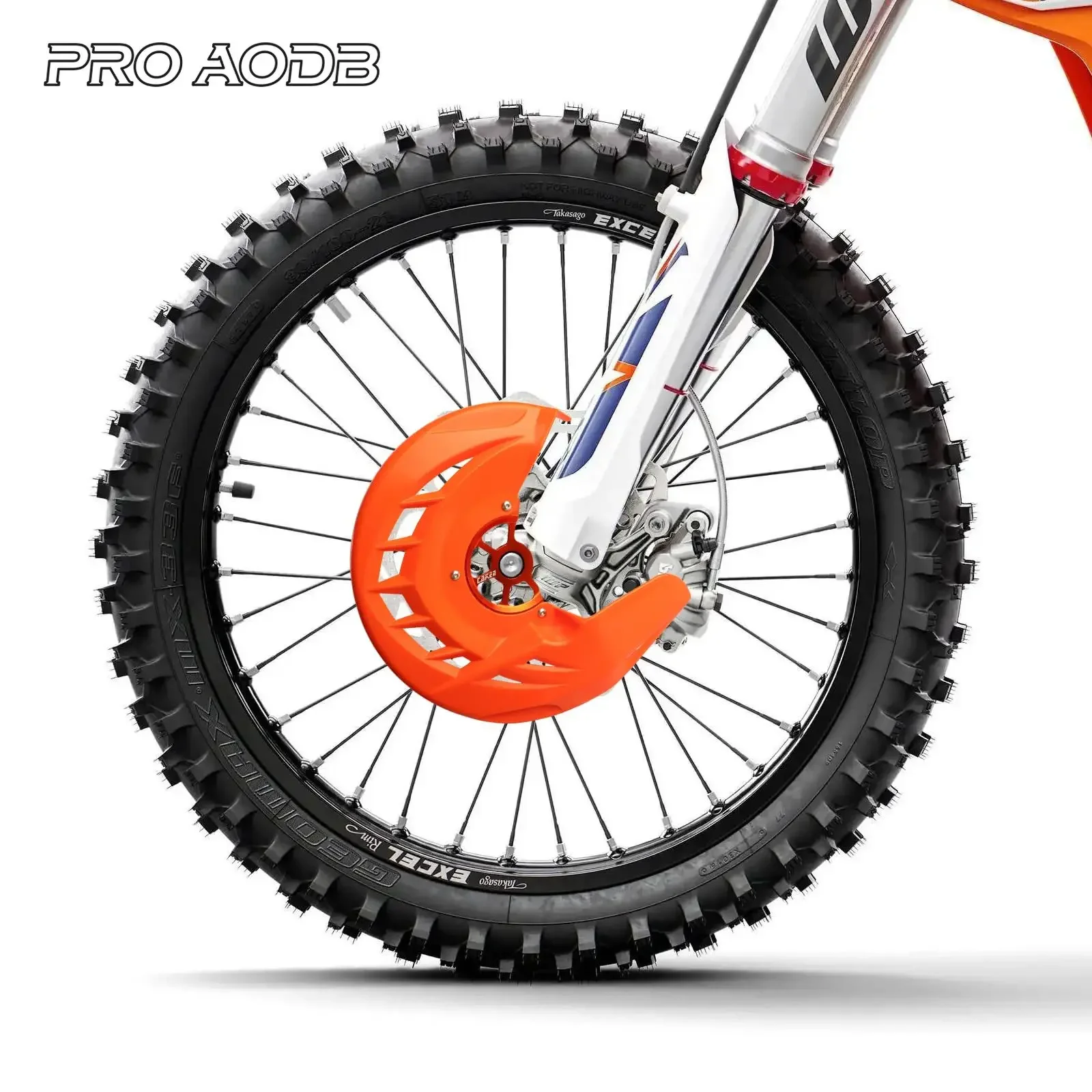 Protector de disco de freno delantero para motocicleta, cubierta de freno de 22mm y 26mm para KTM Husqvarna 125-400, 450, 530, SX, SXF, XC, XCF, EXC, EXCF, TC, FC, 2015-2023