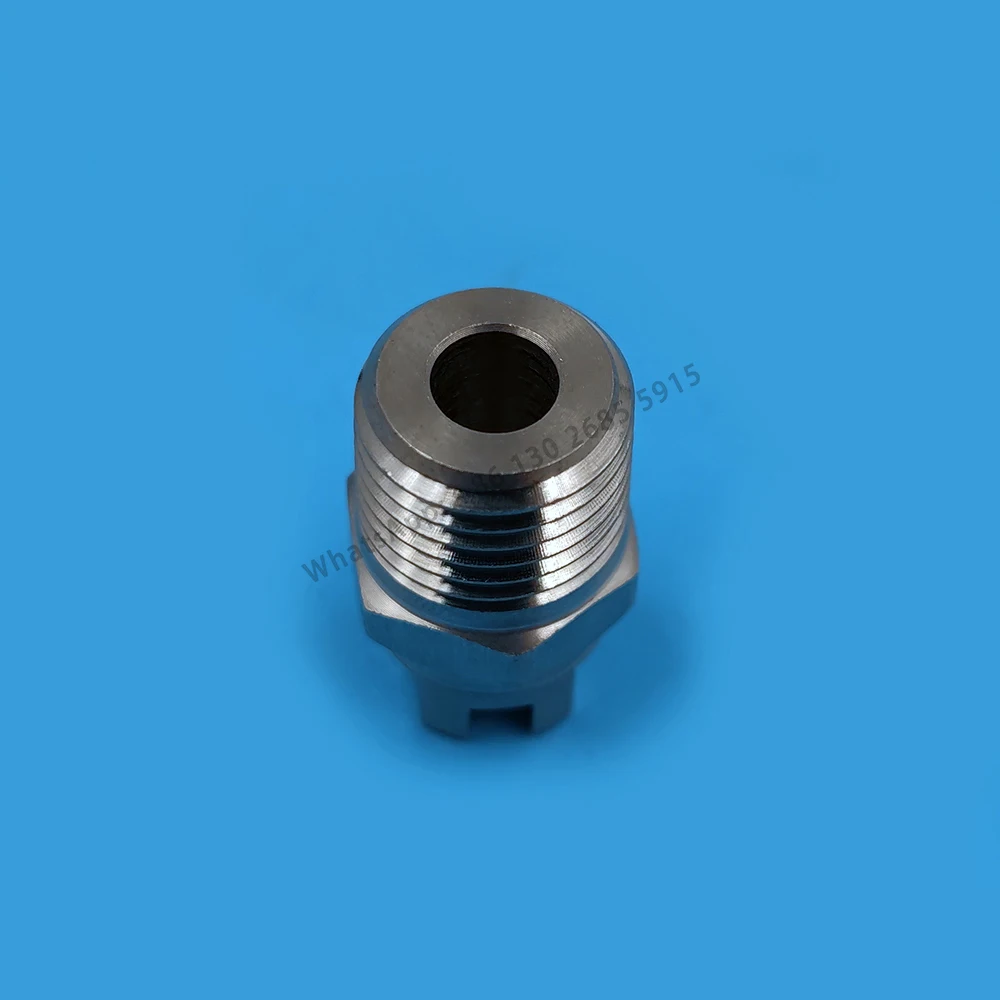 شحن مجاني 1/8 "1/4" 15 ~ 110 درجة SS304 مروحة مسطحة HVV HU فوهة الرش ، تنظيف المصنع الصناعي ، غسل إزالة الغبار
