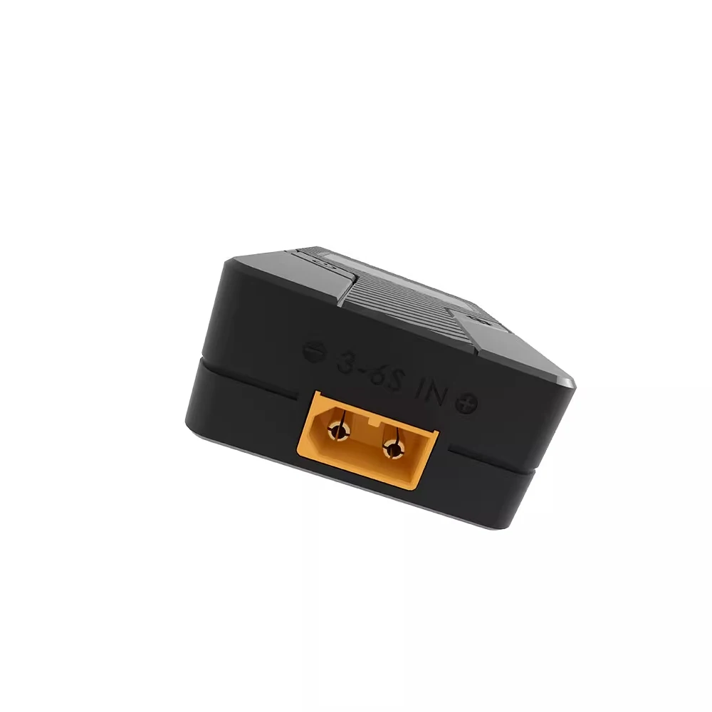 Descargador de batería SpeedyBee FDQ 3-6S 60W para Dron RC compatible con carga rápida hasta 60W alarma de bajo voltaje XT60
