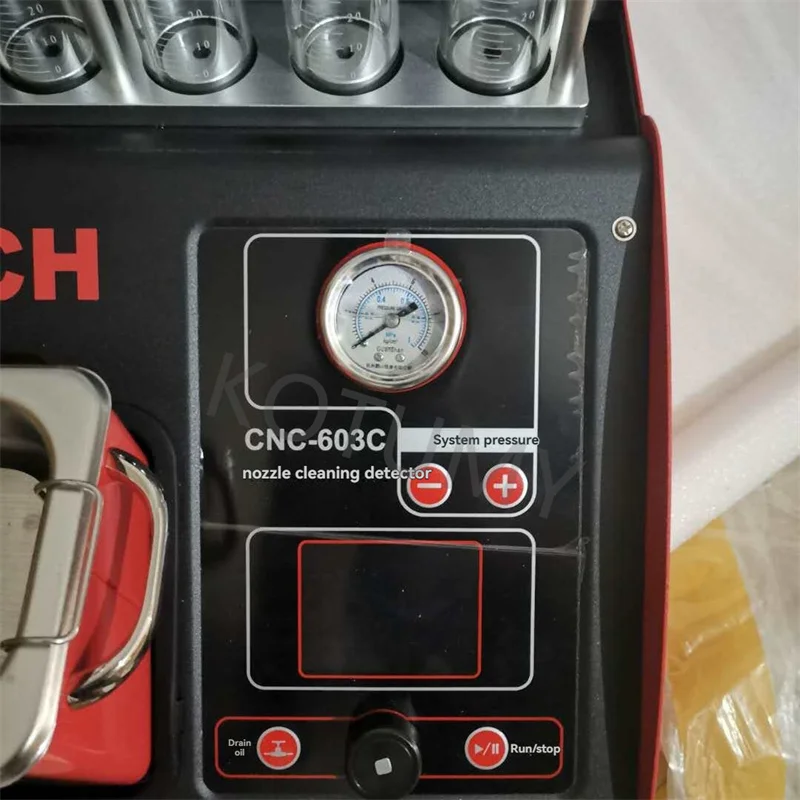 CNC-603C Fuel Injector Cleaner & Tester Multifunctional Machine For Auto Parts Supplier Injector Deep Cleaning Diagnostic