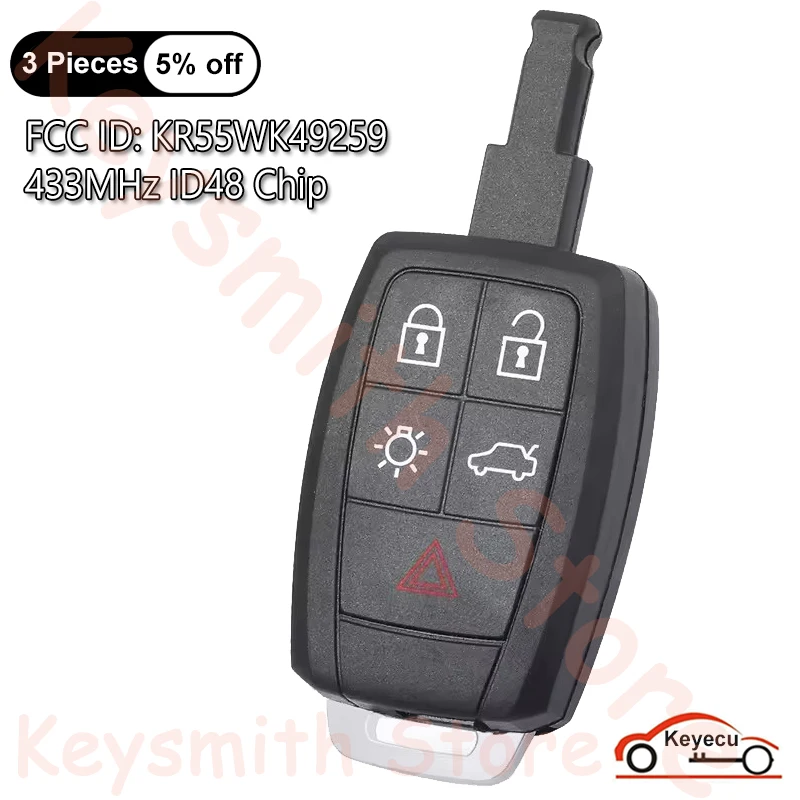 Keyecu 5 Buttons 43… - image