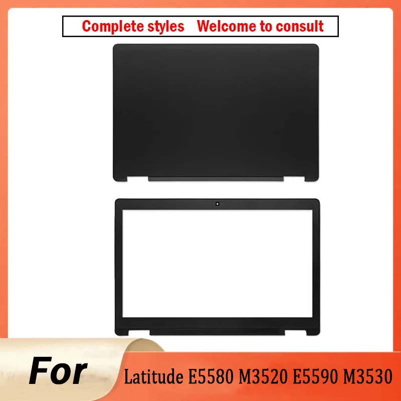 Laptop Case For Latitude E5580 M3520 E5590 M3530 LCD Screen Back Cover Front Bezel Lower Botom Cover Case Black