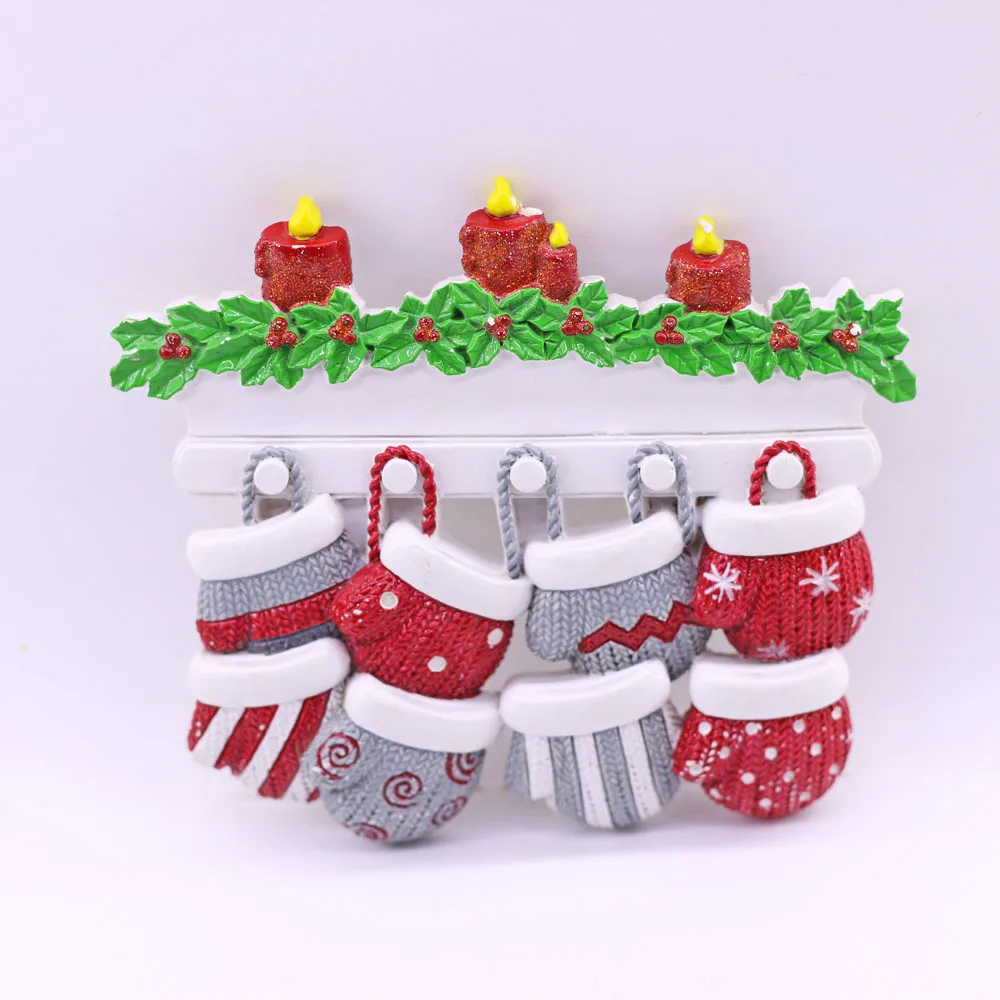 3D Christmas Gloves Silicone Molds, Icing Cake Topper Decor, Chocolate Sugarcraft, Baking Mould, Wall Decoration, DIY Gypsum