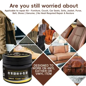 Giày sơn da, tô màu túi, ghế sofa, ghế ô tô, cào, 50ml, nâu, thuốc nhuộm, sửa chữa, phục hồi, thay đổi màu sắc 8 Mực bán hàng chính cho giày da - №8
