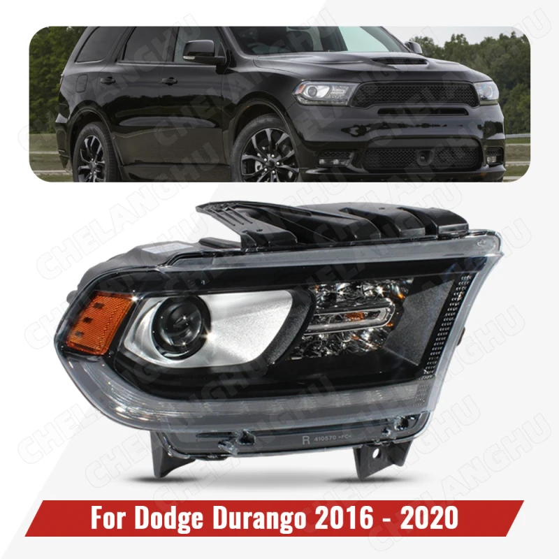 

Right Side Front Headlight Xenon Lamp For Dodge Durango 2016 2017 2018 2019 2020 HID Car Accessory Front Head Light 68261182AH