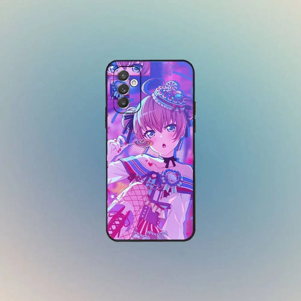 حافظة هاتف Game BanG Dream CHU2 لهاتف سامسونج S 25,24,23,22,30,21,10,9,Ultra,Plus,Lite,FE,4,5G حافظة ناعمة سوداء