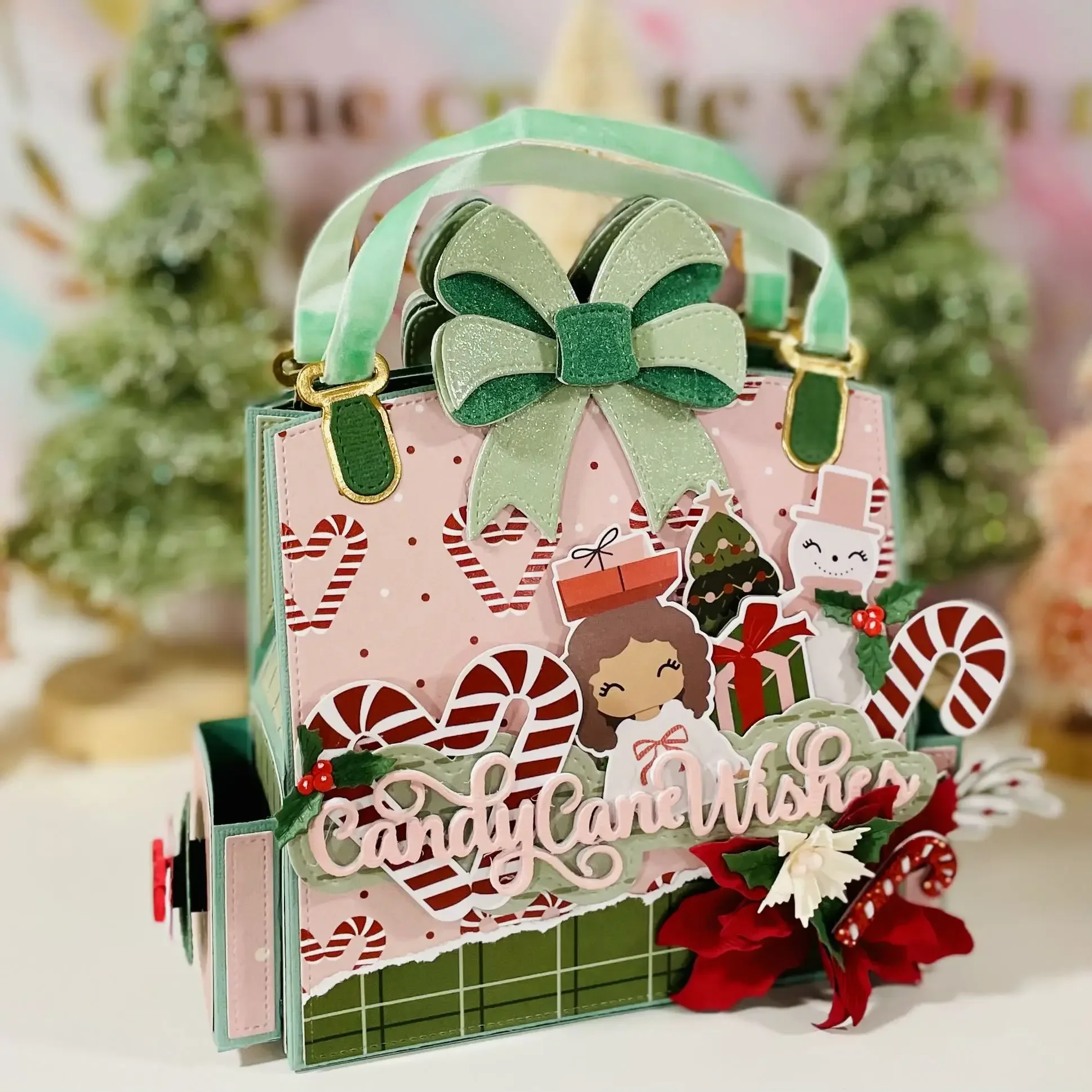 New 2025 Bow Gift Bag Baby Onesie Metal Cutting Dies For DIY Scrapbooking Crafts Maker Photo Album Template Handmade Decoration