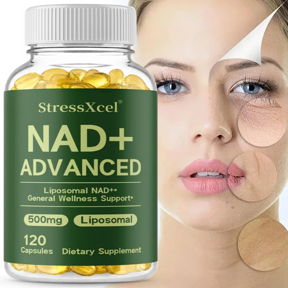 Liposomal NAD Supplement - Aging Defense, Cellular Energy, Heart & Brain Function,Longevity