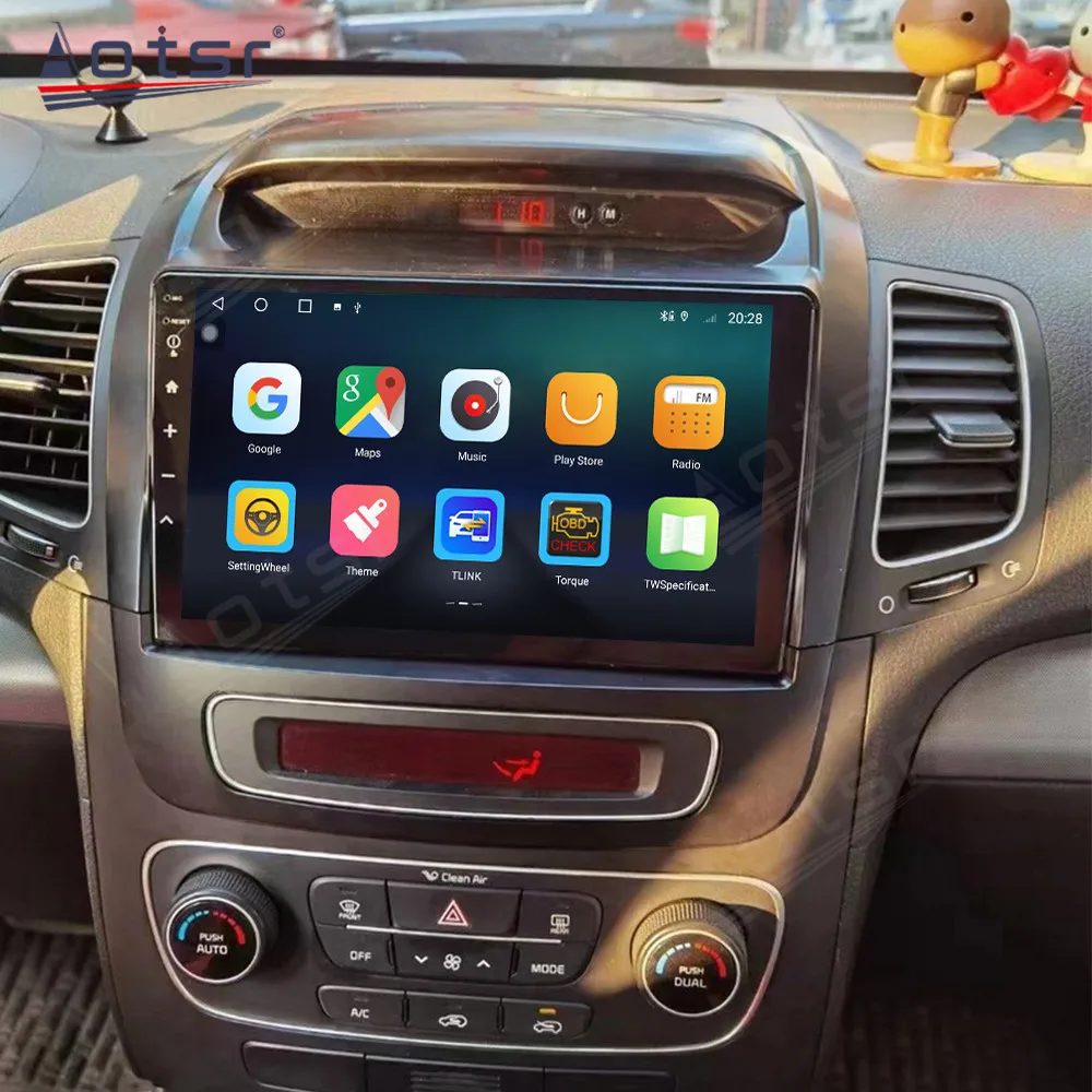 Android 12 Radio Automotive Multimedia For Kia Sorento 2013-2015 GPS Navi Player Stereo Receiver Head Unit