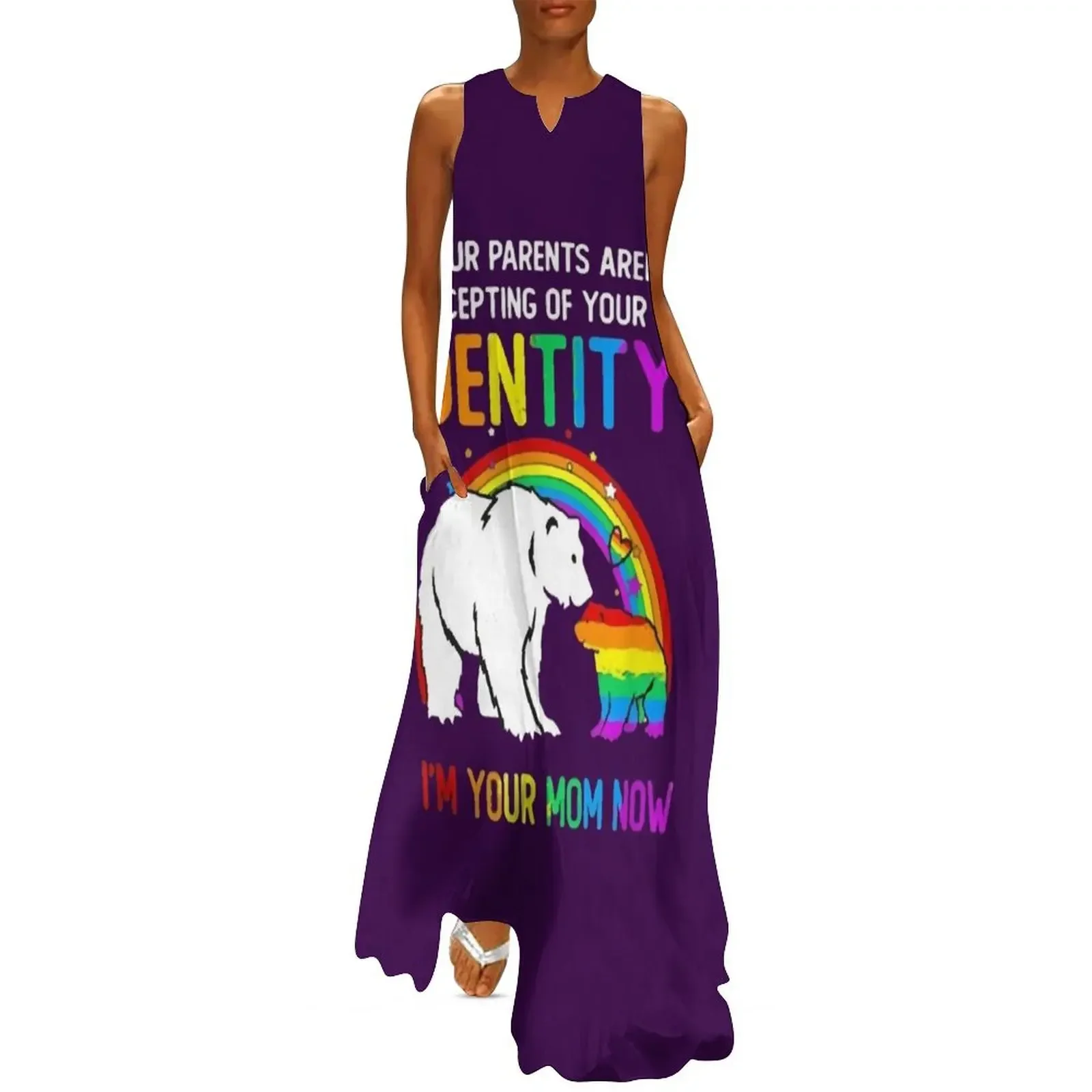 

I'm Your Mom Now - LGBT Pride Long Dress woman dress summer dress daily dresses