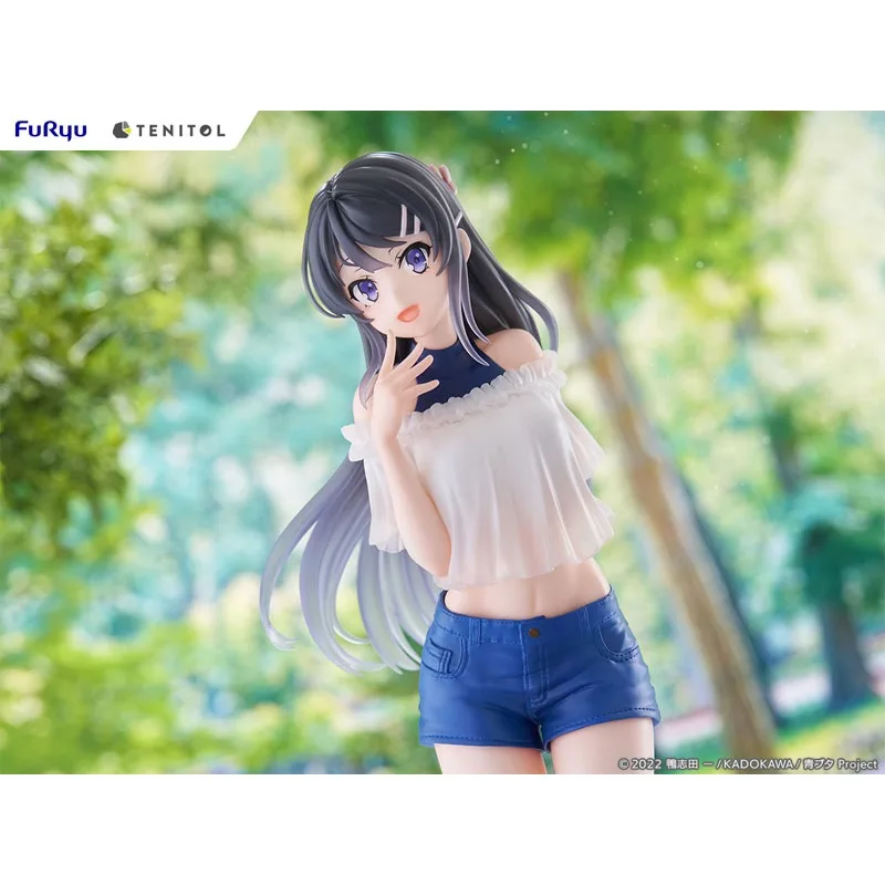 Rascal Does Not Dream of Bunny Girl Senpai FuRyu Sakurajima Mai Original genuine 31cm PVC Action Figure Anime Figure Model