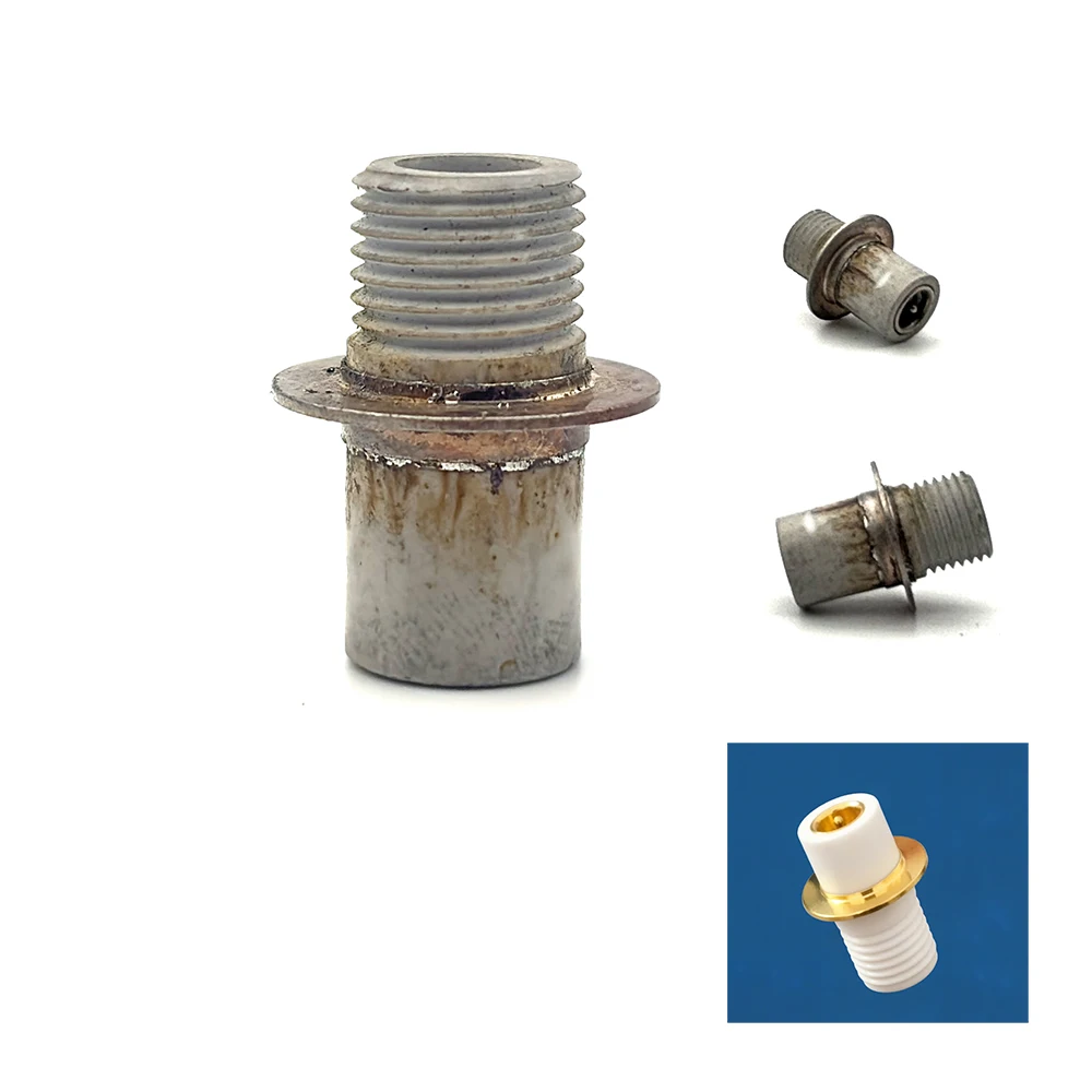 

Custom product links.Alumina Ceramic to Metal Brazing Assemblies Vacuum Metallized Al2O3 Connector for High Temp Vacuum