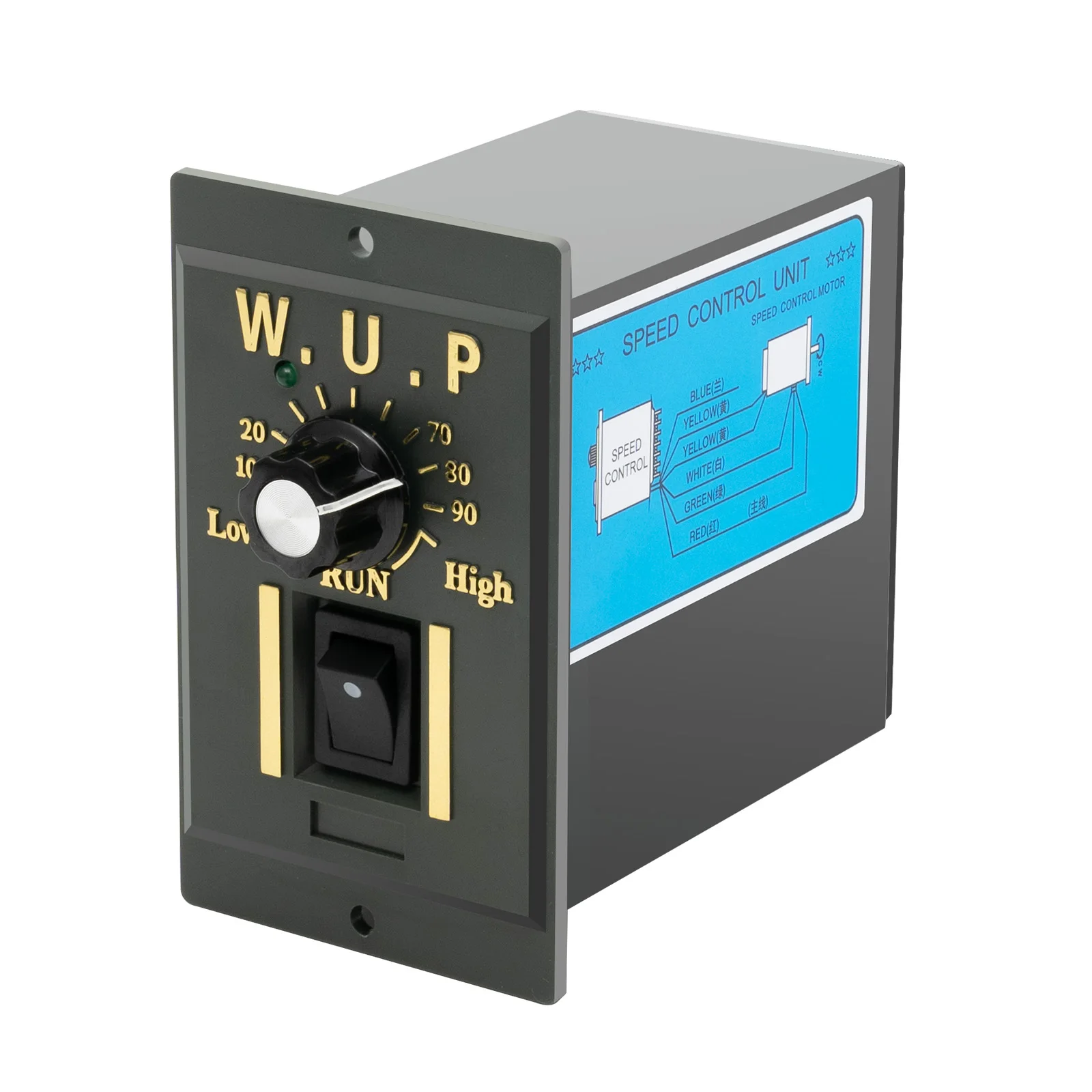 Moteur Régulateur de Vitesse 250W 10K, Câblage 110V