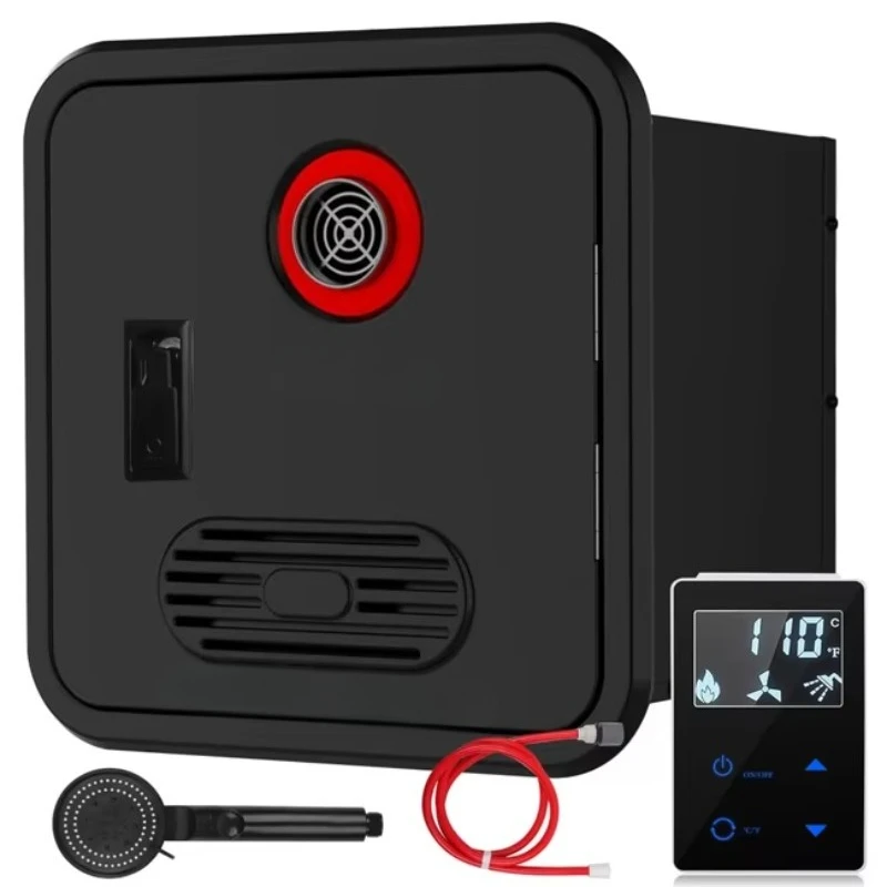 RV instantaneous water heater for daily use in a campervan