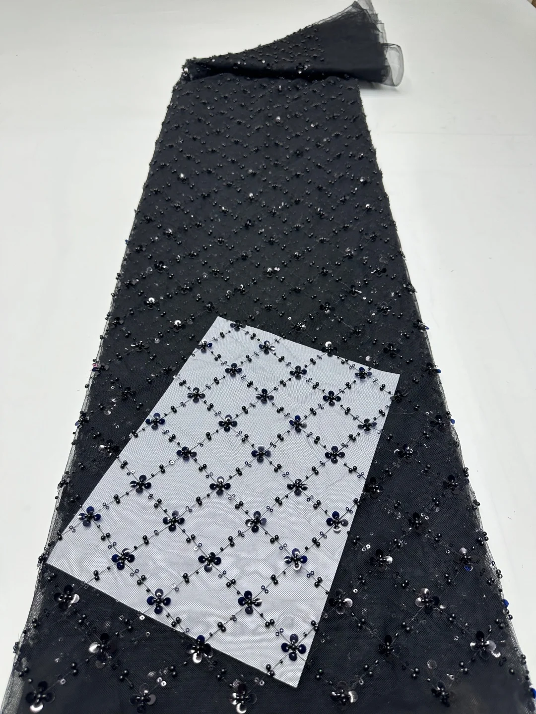 Glitter Tablecloth - Tela de encaje de lentejuelas africanas