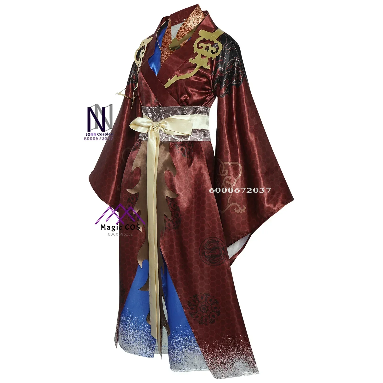 Black Myth Wukong Kang Jinxing Jun Cosplay Costume Fancy Stage Outfit Chinese Style for Halloween Party Premium Quality Design