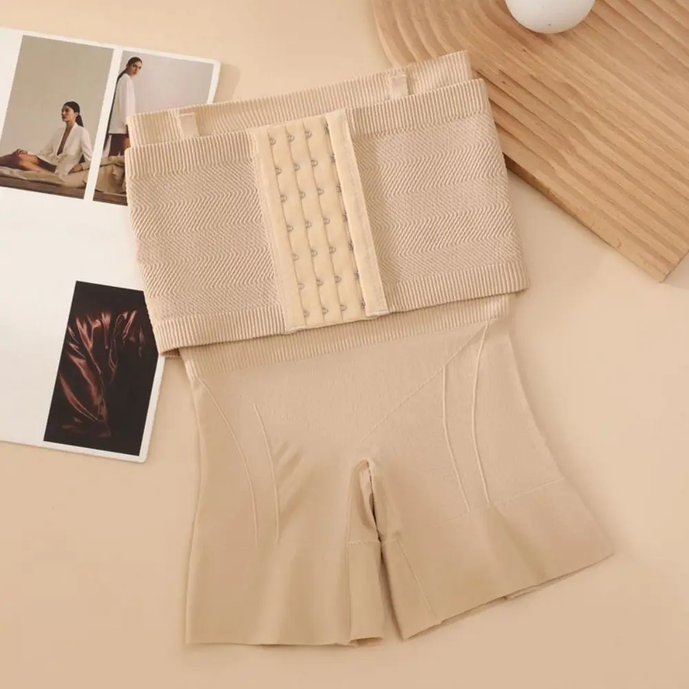 

High Waist Postpartum Body Shaper Shapewear Belly Contracting Butt Lifter Briefs Waist Trainer Panties Seamless Underpants Women