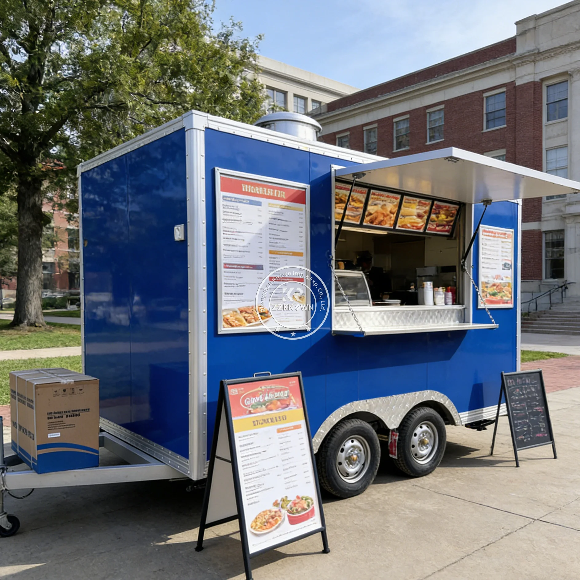 

Коммерческий фудтрак для кофе, барбекю, мороженого, бургеров и закусок, мобильная кухня для США