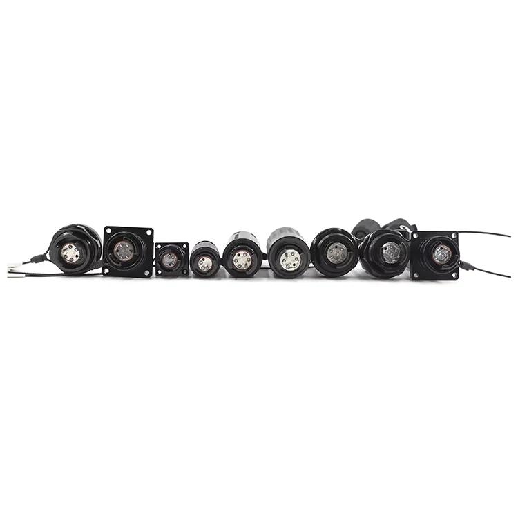 HXB11 HXB13 HXB15 2/4/6 EXPANDED BEAM FIBER CONNECTOR for Tactical Communications Fiber Connector