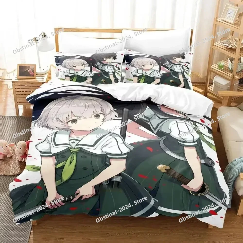 

Anime Toji no Miko Kanami Etou Bedding Set Printed single Comforter Quilt Duvet Cover Pillow Case 3 Pieces Sets Kids Adult Size