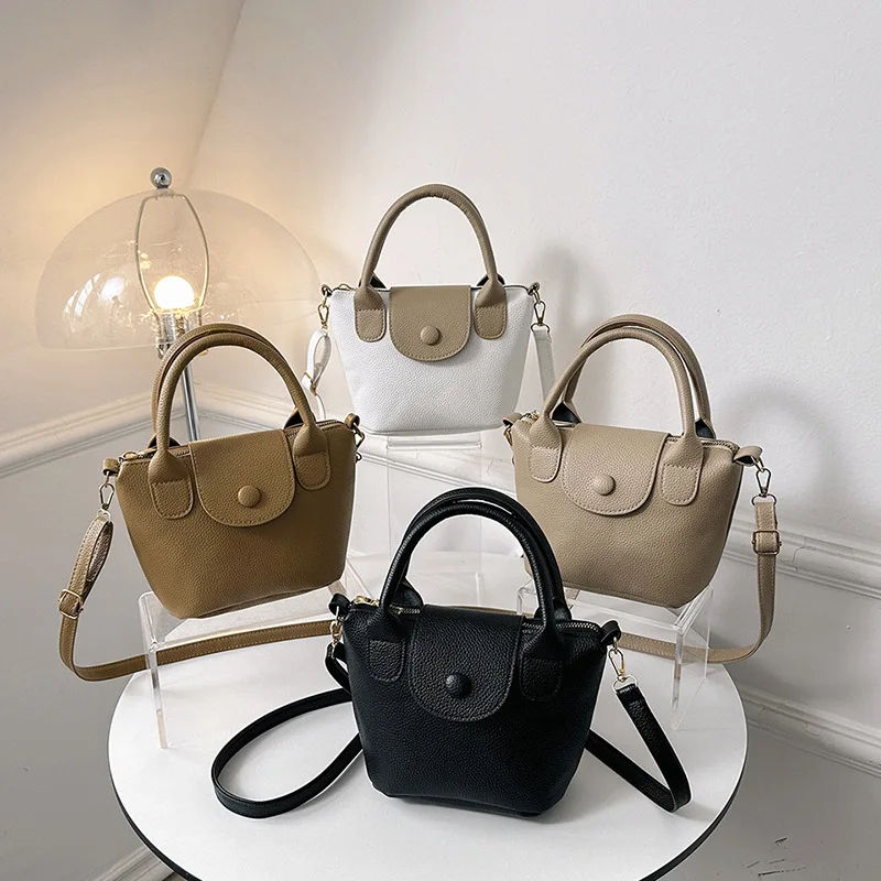 

2025 summer new lambskin bag mini dumpling bag fashion handbag messenger bag shoulder bag mobile phone bag