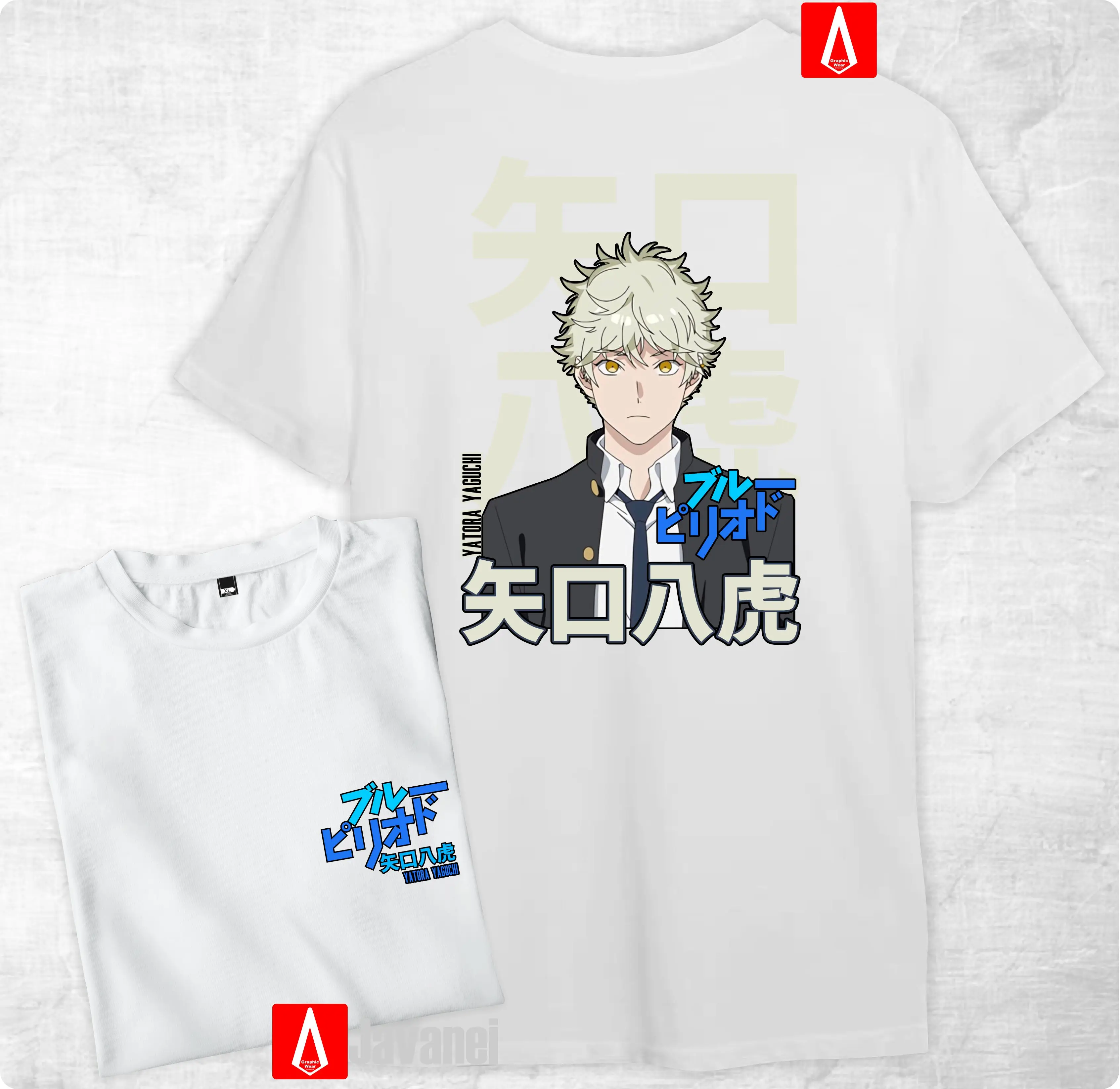 Anime Yatora Yaguchi Blue Period manga wibu japan distro cotton combed 30s javanei