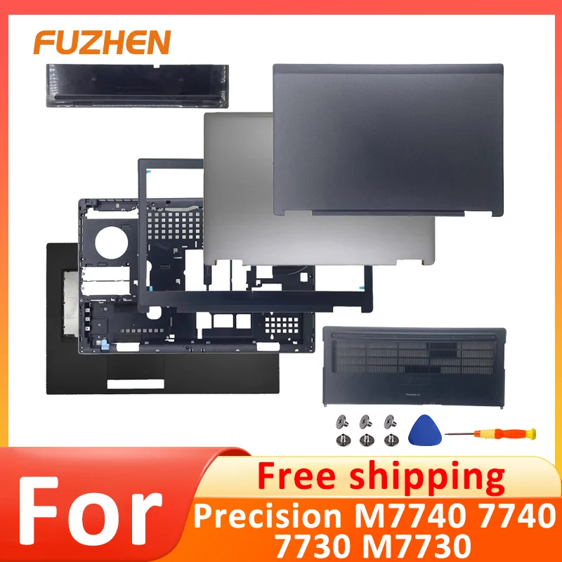 

Сменный чехол для ноутбука Precision 7730 7740 M7730 M7740, задняя верхняя крышка с ЖК-дисплеем, упор для рук, верхняя нижняя часть корпуса 06NGVC 09684V