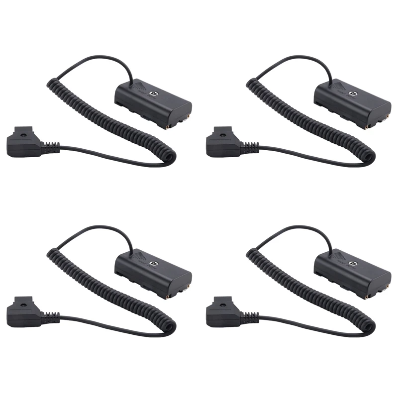 

N75R-4X Power Adapter Cable For D-Tap Connector To NP-F Dummy Battery For Sony NP F550 F570 NP F970