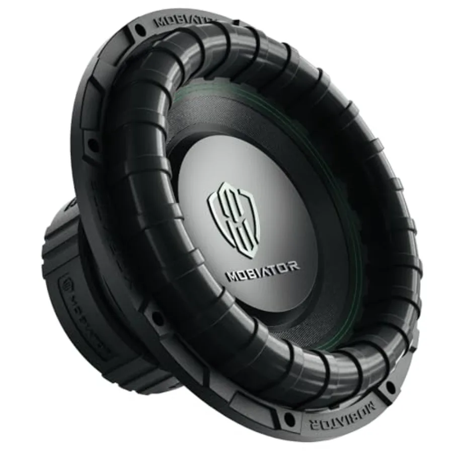 

12 Inch Car Subwoofer for Vehicle Audio Systems, Black, Dual Magnets 108Oz with 2 Inch 4 Layer Voice Coil, 400W RMS Power Handl