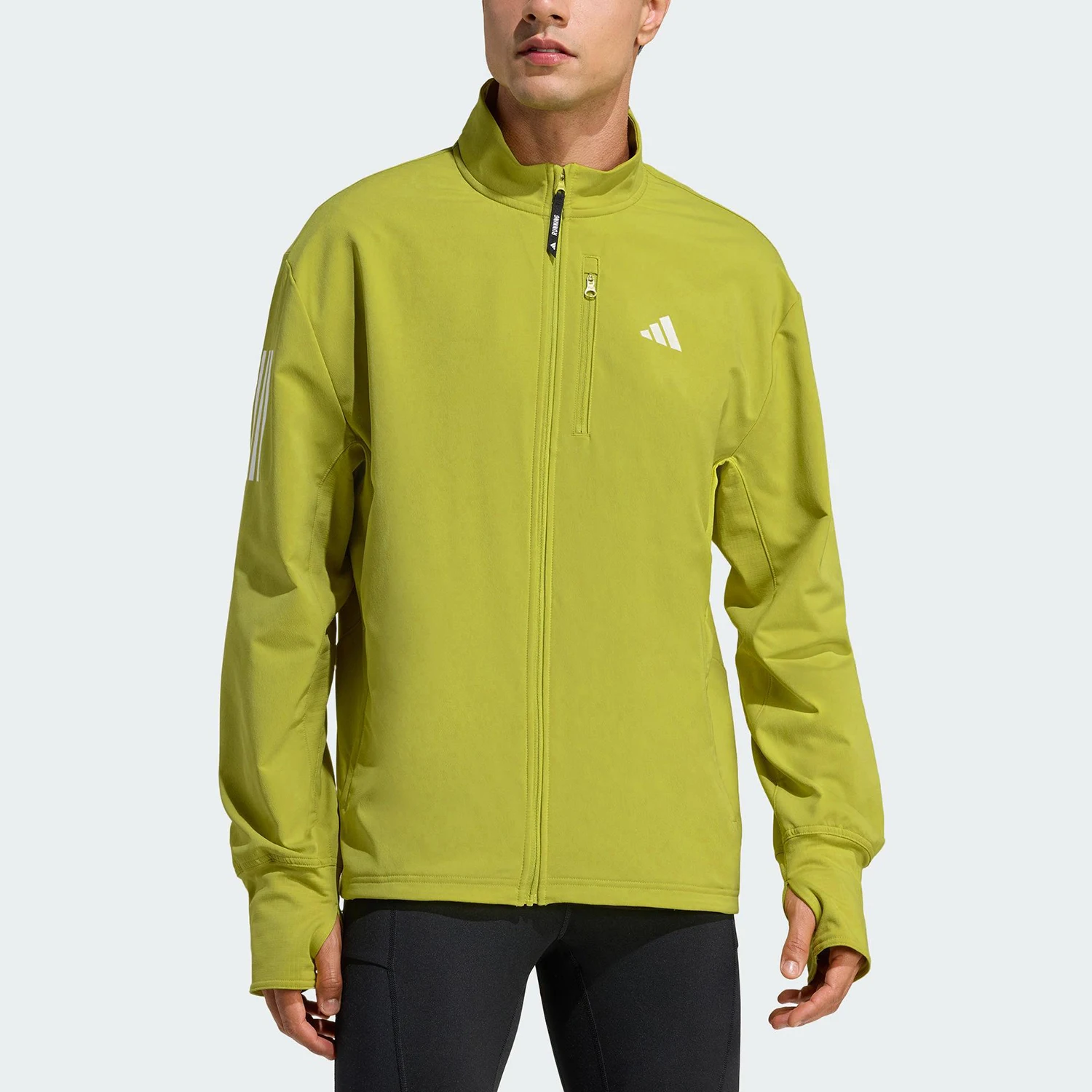 

Adidas genuine WINTERIZED Mens Running Fleece Warm Jacket JW9648