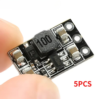 5PCS DC-DC 3.7V To 5V Step Up Voltage Booster Regulator Micro Power Module