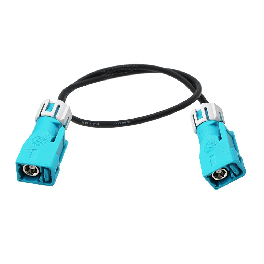 1PCS Universal Waterproof Fakra Code Z Female to Z Female Connector RG174 Jumper Car Camera Video Line Wire Harness Auto Cable