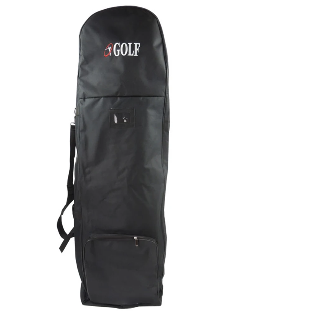 Sacs de voyage de golf souples avec roulettes, sac d'aviation de grande capacité, sacs de club de golf pratiques et durables, poudres de stockage, 600D