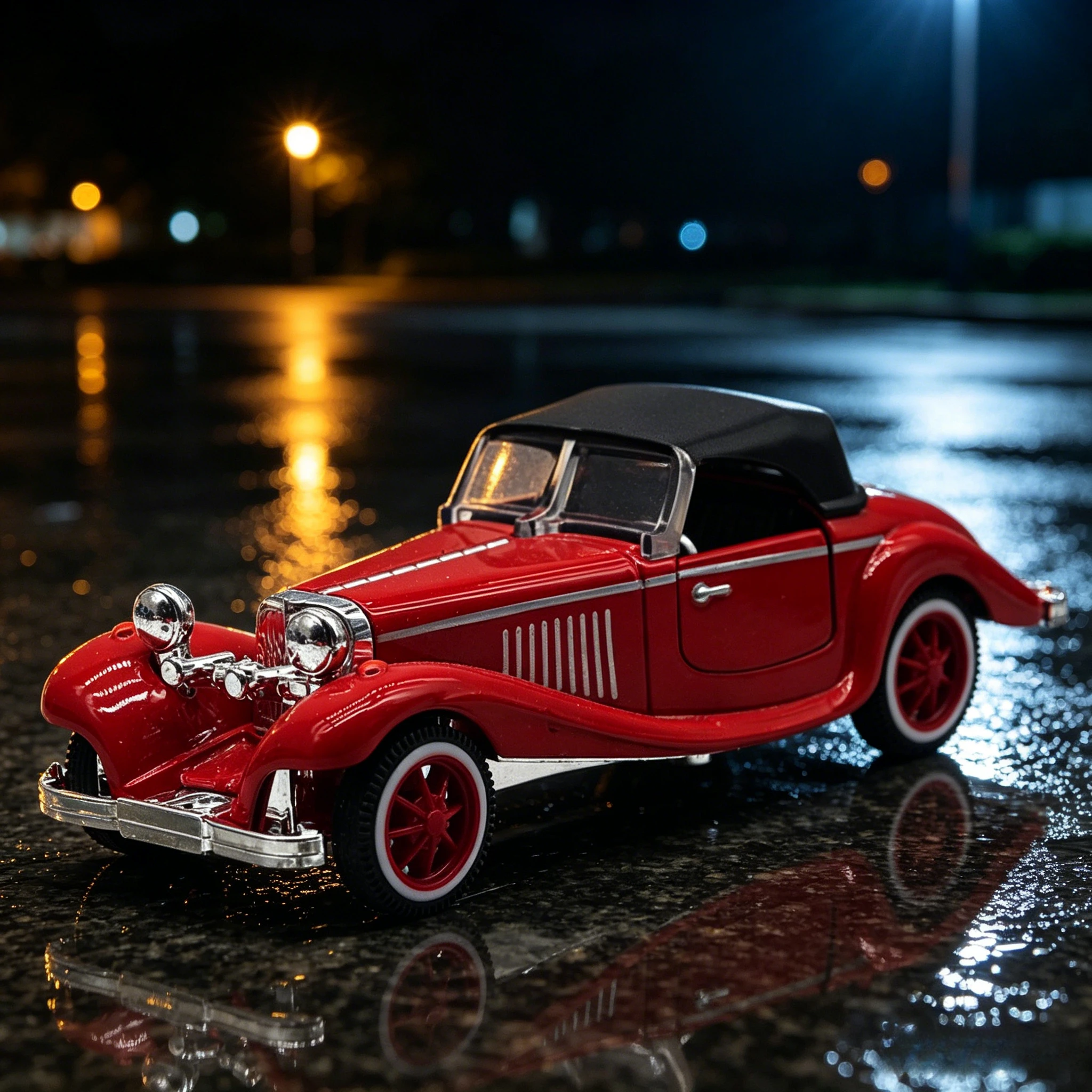 

1:32 Alloy classic vintage car 500K pull back model toy new car model