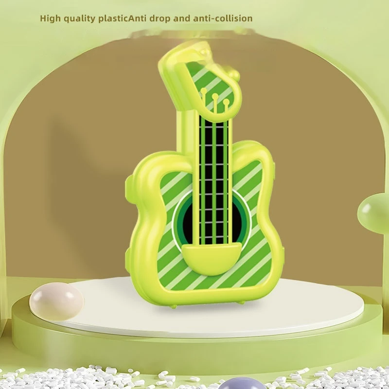 New Bowa Simulation Supermarket Tool Karaoke Toy Set Guitar Shape Simulation Scene Intelligence Development Tool Children Gift