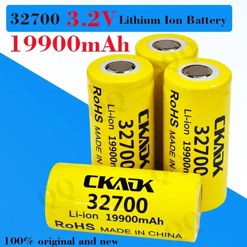 

2024 New 3.2V 32700 Battery 19900mAh High Capacity 70A LiFePO4 35A Continuous Discharge Maximum 55A High Power New Battery