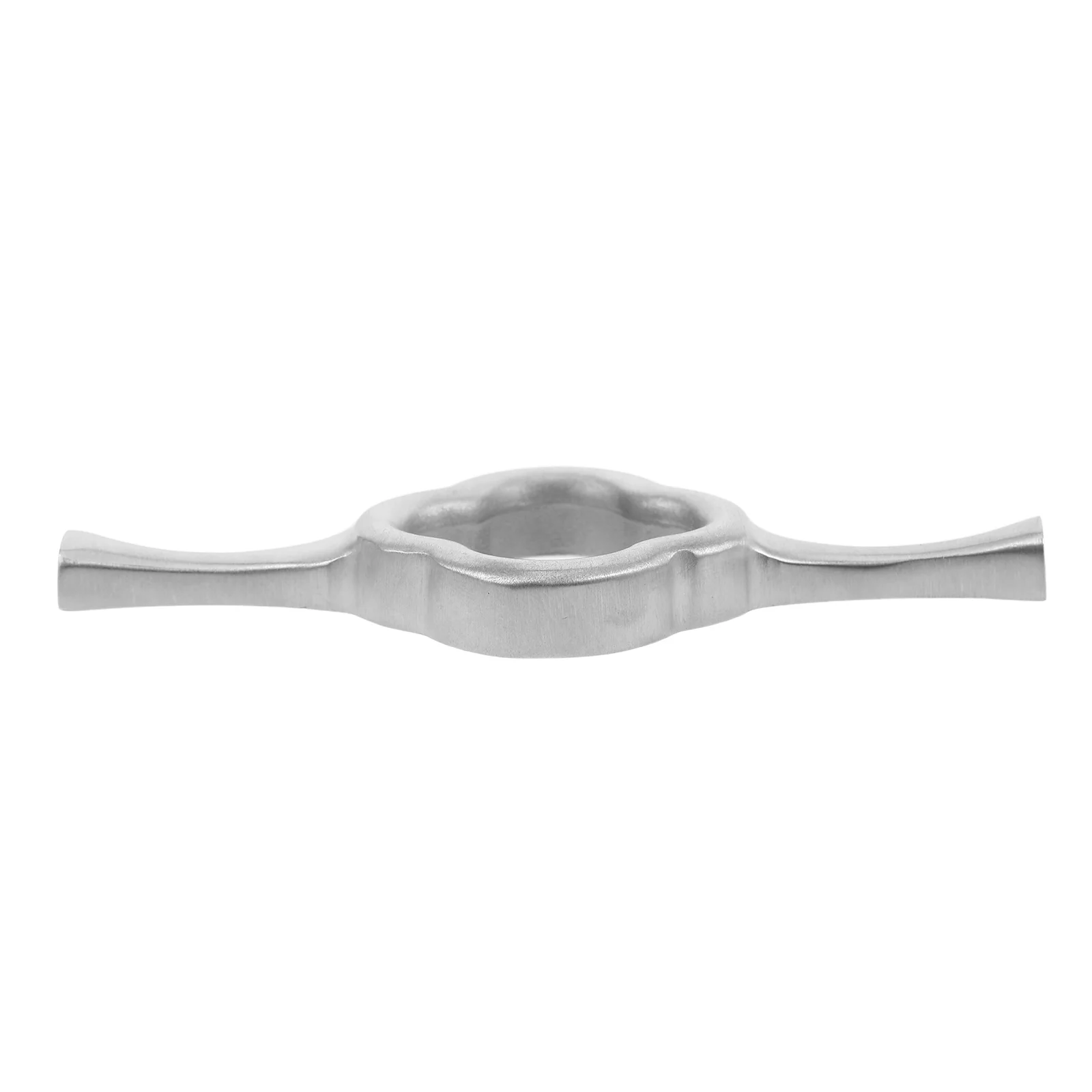 

Stainless Steel Chopstick Elegant Leaf Design Double-Sided Countertop Utensil Stand Easy-Clean Kitchen Tool for Home