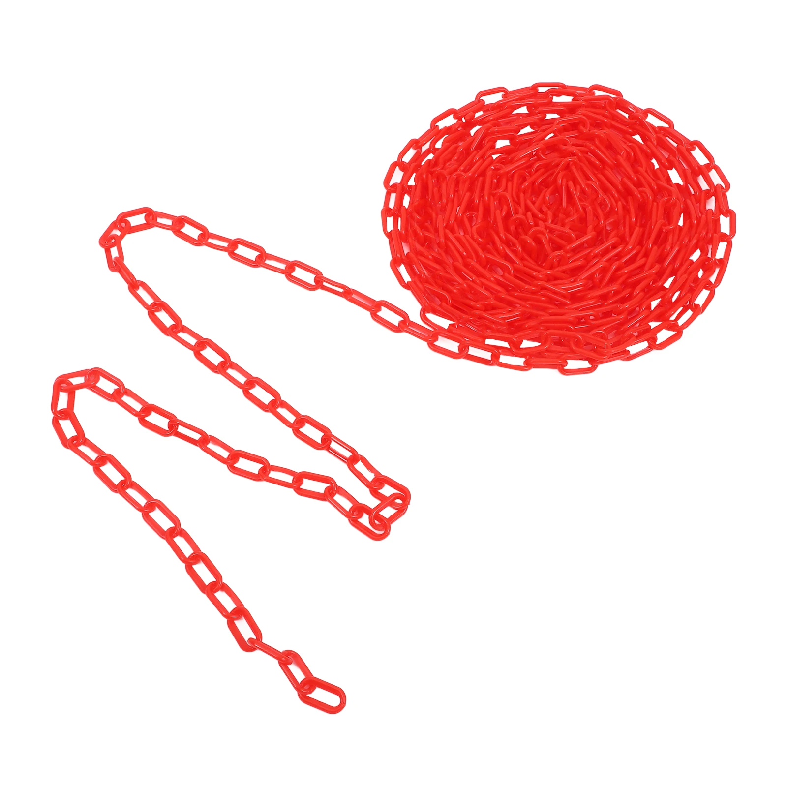 

Plastic Traffic Barricade Chain Red Safety Barriers Connector Link Parking Barrier Commercial Chain Isolation Traffic Cone