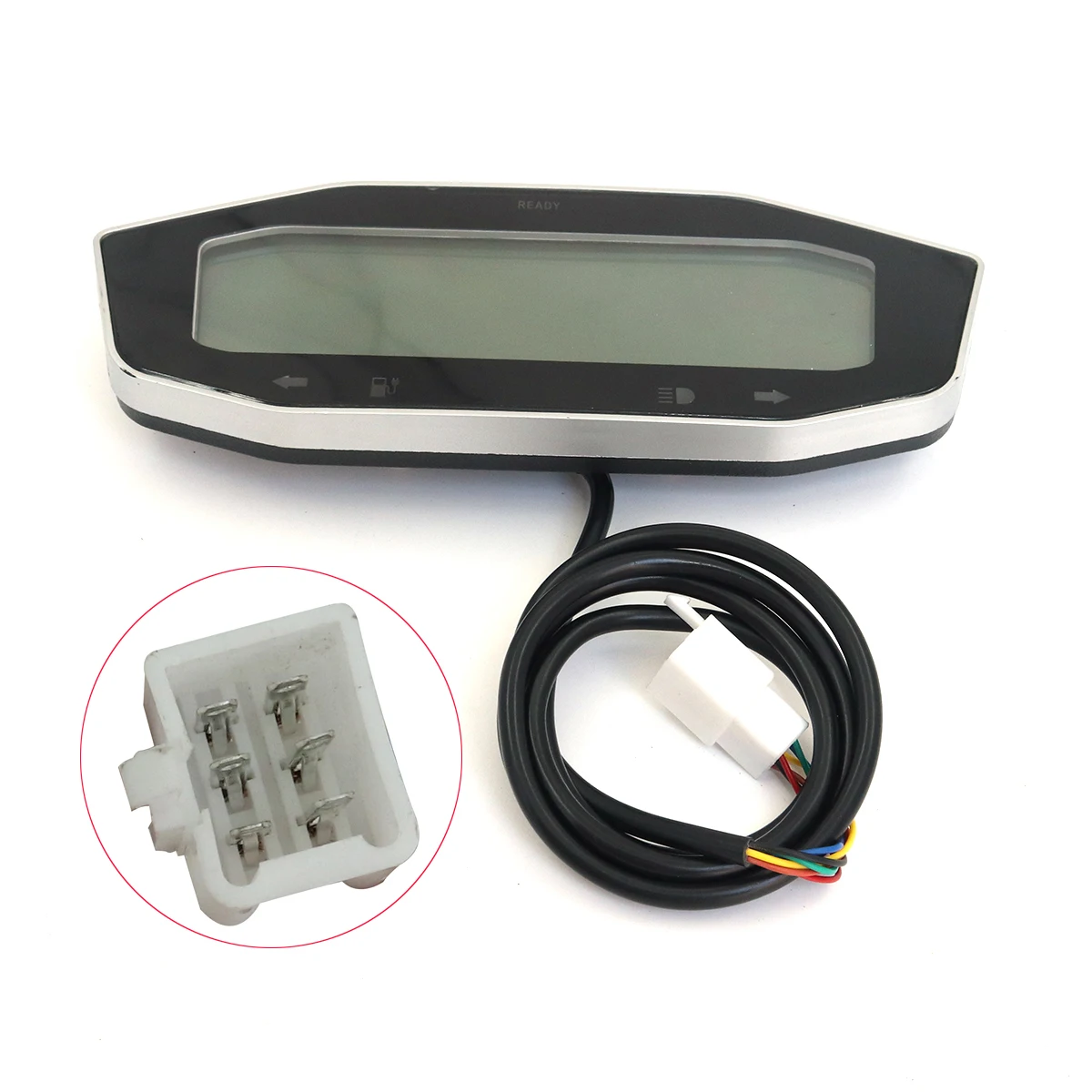 Electric Scooter 60V 72V Odometer Battery Power Display Speedometer Gear Table For Citycoco Scooter Harley Scooter Accessories